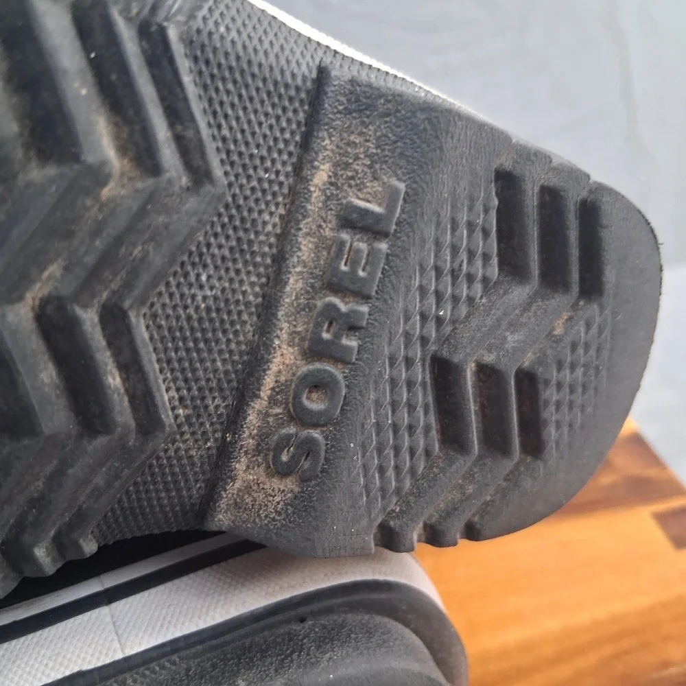Sorel Kids Waterproof Snow Boots Blue Fur Lined‎ Winter Warm Size 9 Toddler
